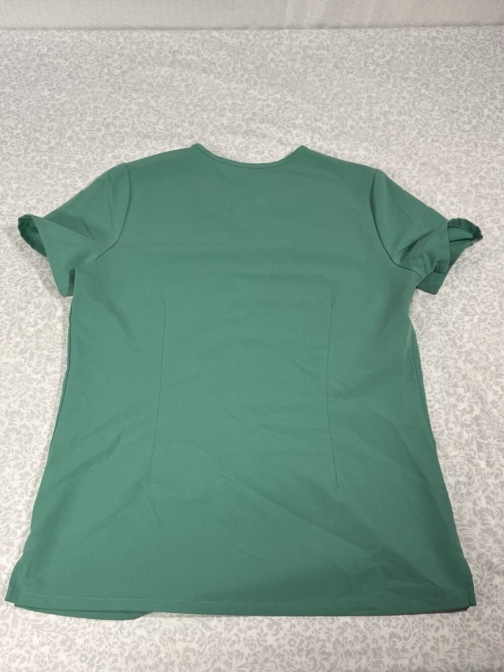 FIGS Catarina Scrub Top Womens XS Green V-Neck 1 Pocket FW1000 - Picture 5 of 5